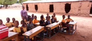 Dilapidated classroom forces Wulling primary school pupils to study under trees
