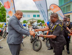 GTBank donates motorbikes to Police Service 