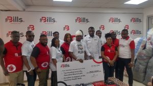Bills Micro-Credit supports Homowo Health Walk with GH¢250,000 donation