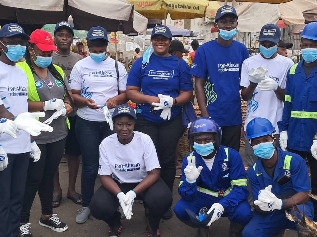 Pan-African leads the fumigation of Kaneshie market
