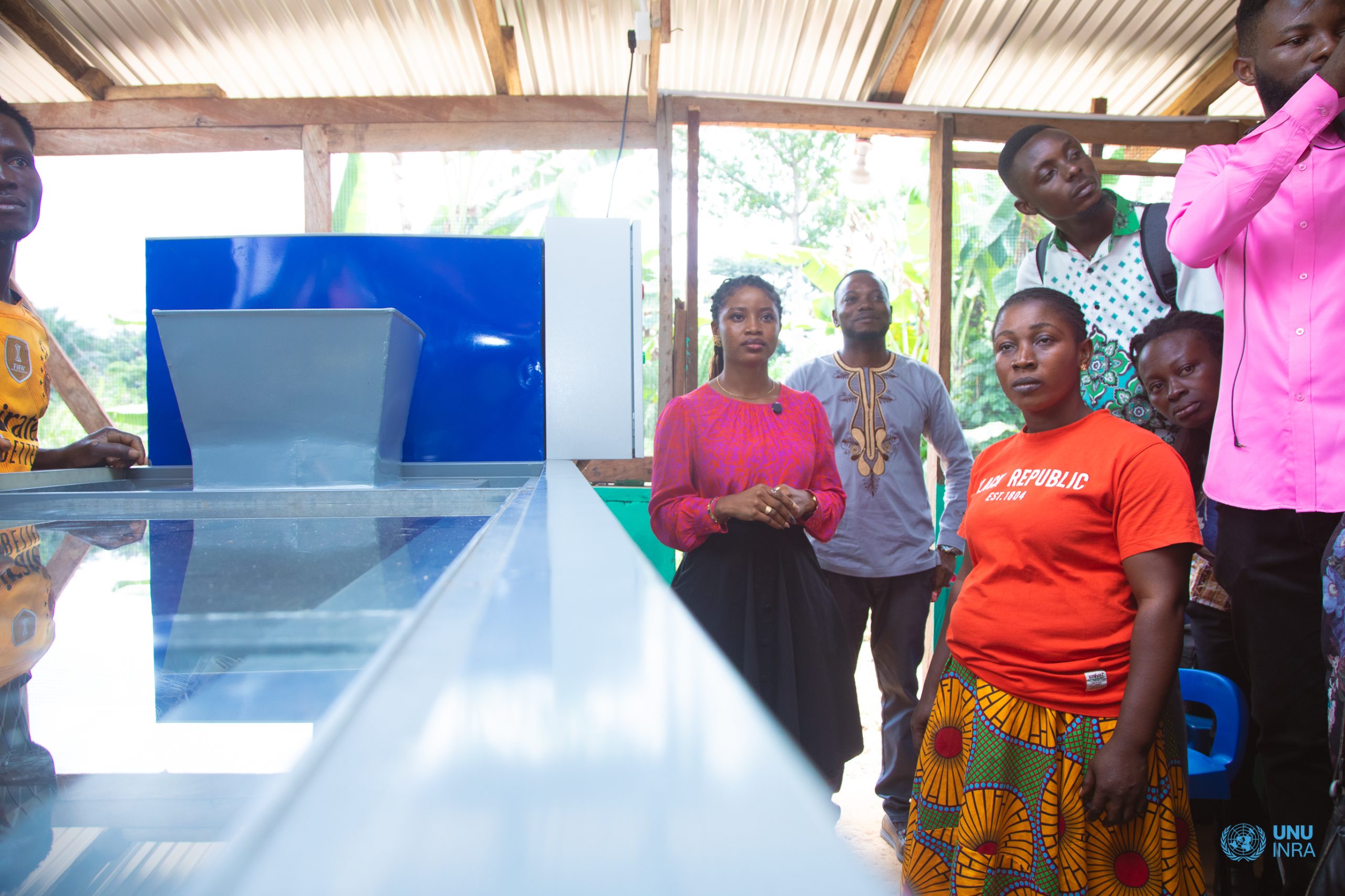 UNU-INRA pilots youth-designed clean tech for women farmers