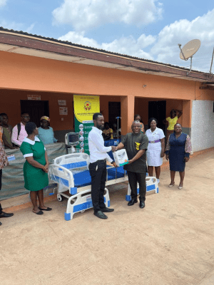 ASA Savings and Loans donates medical equipment to Abuakwa Polyclinic
