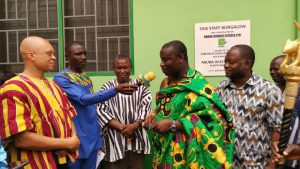 GREL hands over nurses’ quarters to Abura Health Centre
