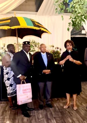 Nana Bediako Brogya Sarpong joins other high-profile dignitaries to celebrate former US Secretary of Housing