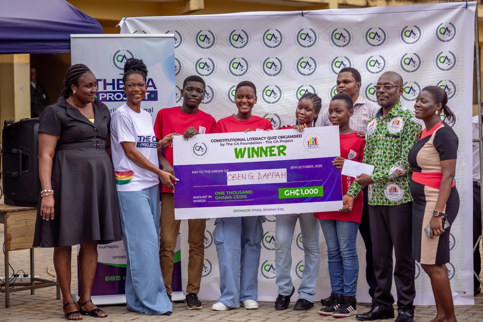 The CA Project hosts inter-house Constitutional Literacy Quiz at Redeemer School
