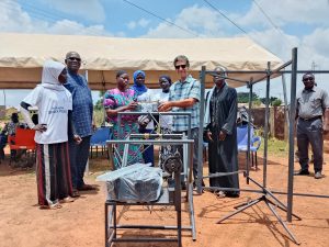 PureTrust Foundation supports young women with smock-weaving machines