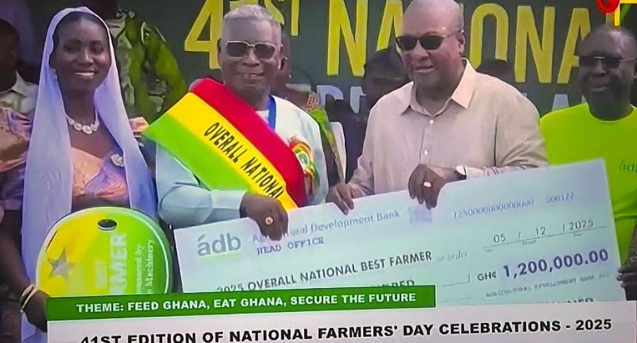 82-year-old wins GH¢1.2m National Best Farmer cash prize 
