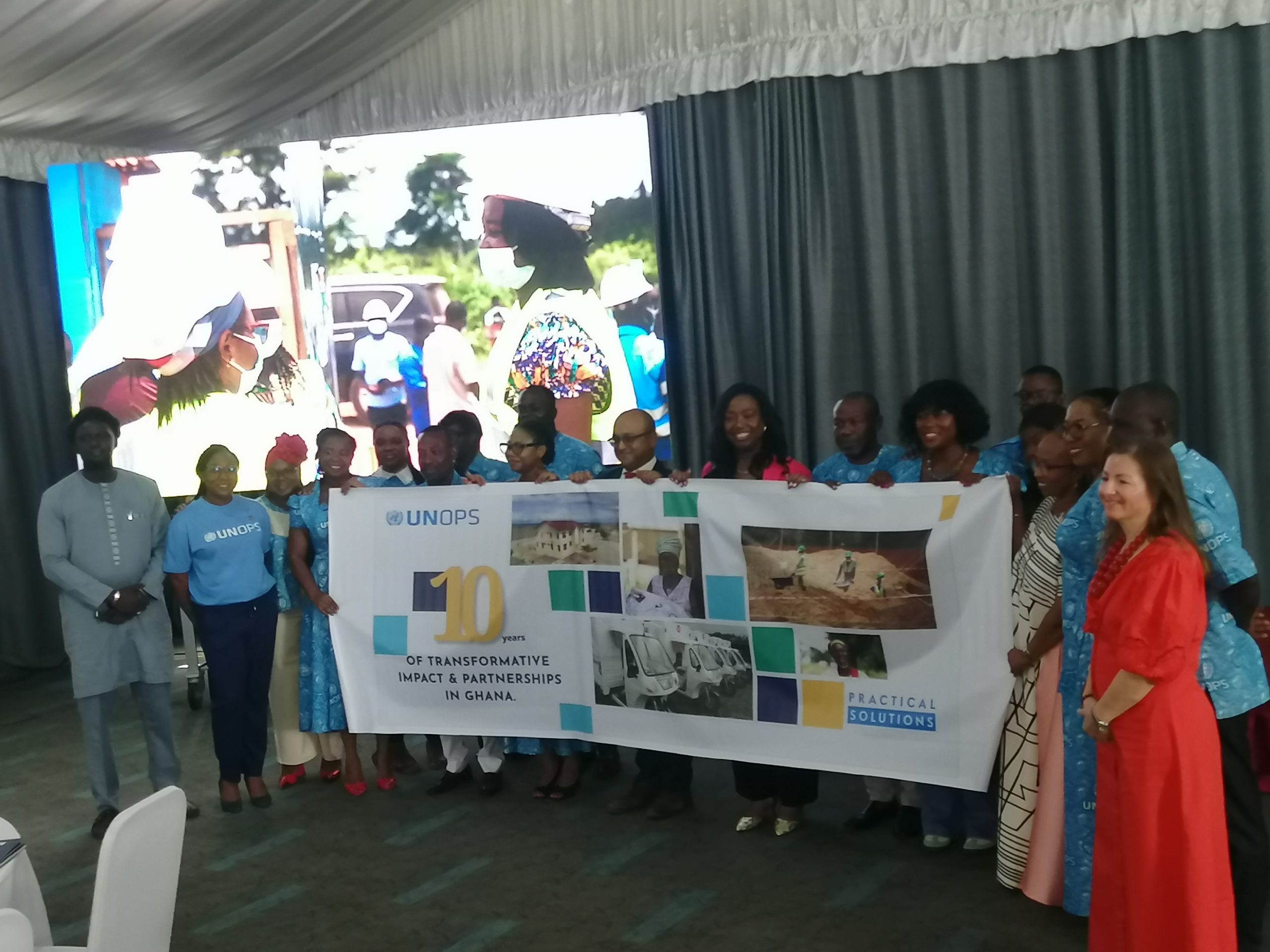 UNOPS marks decade of operations in Ghana