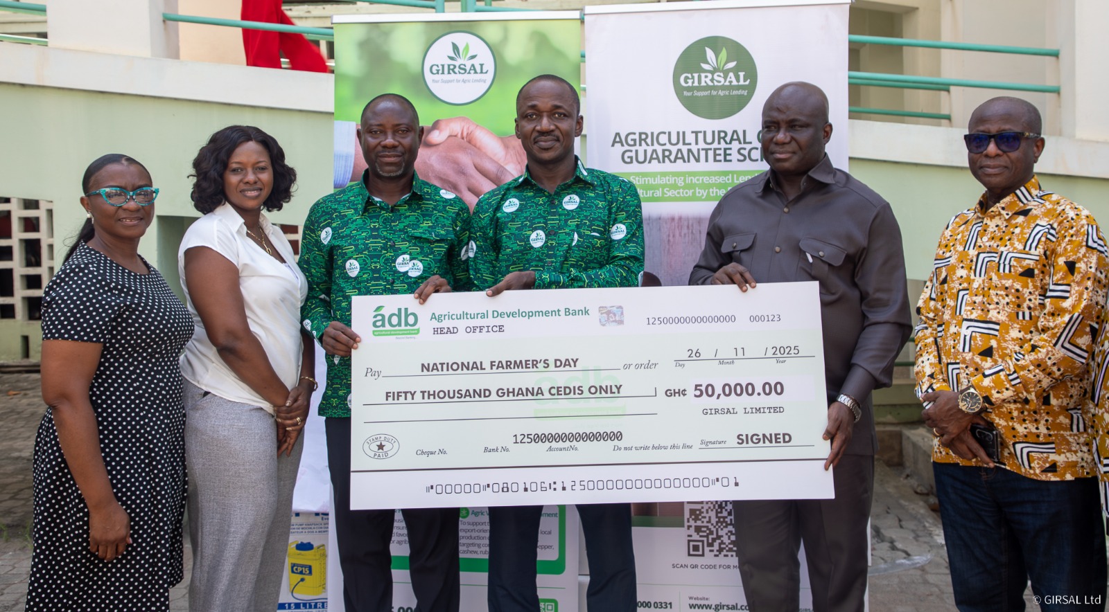 GIRSAL supports 41st National Farmers’ Day