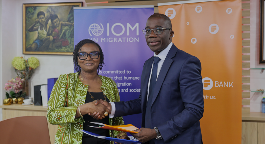 IOM, Fidelity Bank to boost financial literacy for returnees